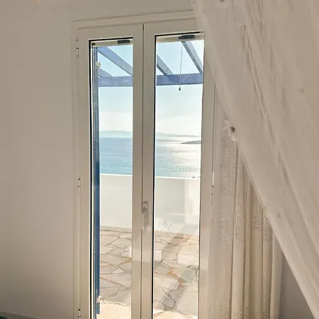 Blue Orison House Tinos For 5 Persons With Seaview Villa Perastra Exterior photo
