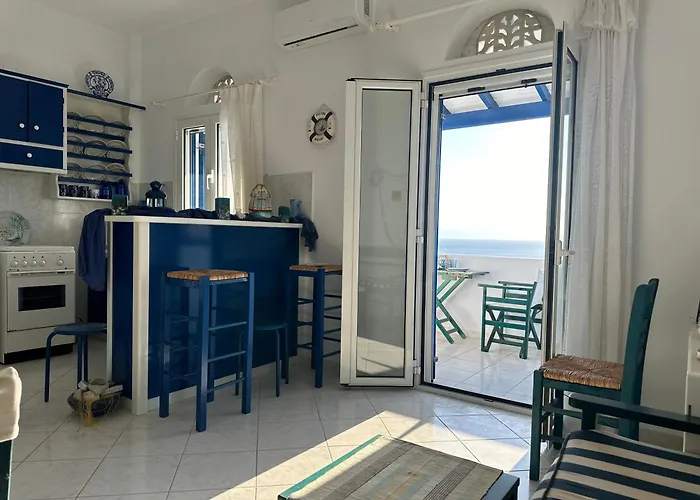 Blue Orison House Tinos For 5 Persons With Seaview